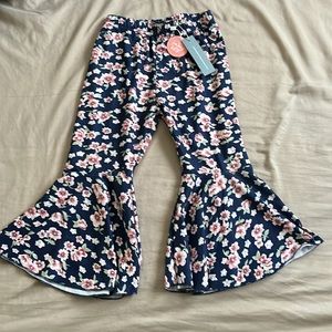 Baileys blossom floral flare pant 3t